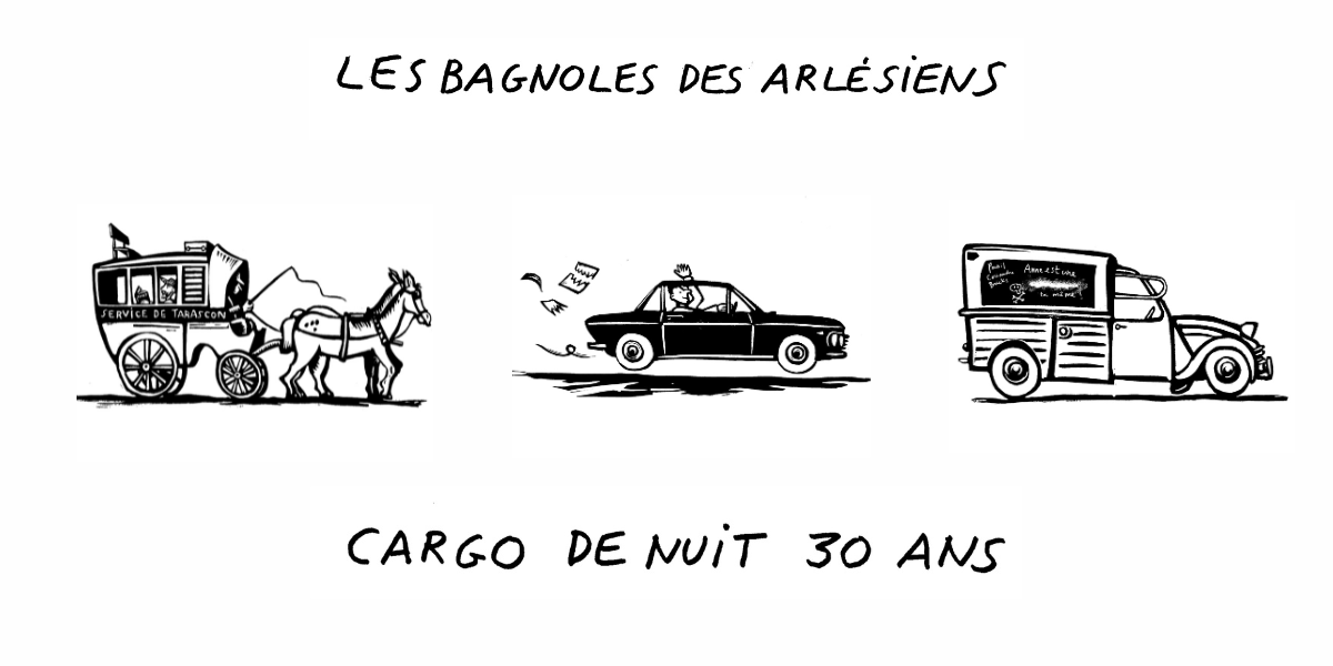EXPO LES BAGNOLES ARLÉSIENNES - CARGO DE NUIT - SLIDE SITE INTERNET